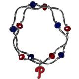 "Women's Philadelphia Phillies Bead Stretch Bracelet"