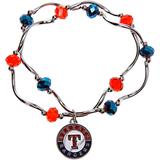 "Women's Texas Rangers Bead Stretch Bracelet"