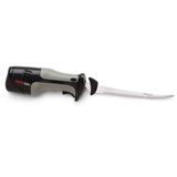 Rapala Lithium Ion Cordless Rechargeable Fillet Knife 7" Reciprocating Stainless Steel Blades Polymer Handle
