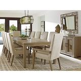 Lexington Shadow Play 11 Piece Extendable Dining Set Wood/Upholstered Chairs in Brown/Gray, Size 30.0 H in | Wayfair