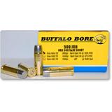 Buffalo Bore Ammunition 500 JRH (500 S&W Short) 440 Grain Hard Cast Flat Nose Box of 20