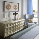 Jonathan Adler Talitha 70" Wide Sideboard in Brown/Gray, Size 30.0 H x 70.0 W x 20.0 D in | Wayfair 18806