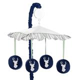 Sweet Jojo Designs Woodsy Musical Mobile in Blue, Size 25.0 H x 19.0 W x 11.0 D in | Wayfair Mobile-Woodsy-NV-MT