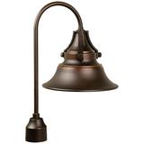 Union 21 1/4" High Gilded Oiled Bronze Outdoor Post Light
