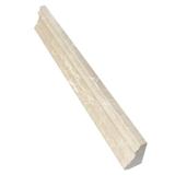 Seven Seas Botticino 12" x 2" Marble Chair Rail Tile Trim in Beige Marble in Brown, Size 0.75 D in | Wayfair SSBO1018