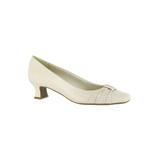 Women's Waive Pump by Easy Street® in Bone (Size 11 M)