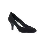 Women's Passion Pumps by Easy Street® in Black Suede (Size 6 M)