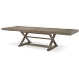 Laurel Foundry Modern Farmhouse® Seibel Extendable Dining Table Wood in Brown/Gray, Size 30.0 H in | Wayfair 6000-621K