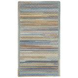 Brown Indoor Area Rug - August Grove® Phoebe Geometric Handmade Pine Multi-color Area Rug Polyester/Wool in Brown, Size 20.0 W x 0.38 D in | Wayfair