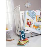 Trend Lab Dr. Seuss Friends 5 Piece Crib Bedding Set Polyester in Gray, Size 35.0 W in | Wayfair 30016