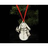 Arthur Court Designs Holidays 2013 Snow Bunny Hanging Figurine Ornament Metal in Gray, Size 3.0 H x 2.0 W in | Wayfair 30252