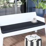 Brayden Studio® Sunbrella Indoor/Outdoor Bench Cushion in Black, Size 60.0 W x 19.0 D in | Wayfair 2ECA6D0A355E41C18D1F5798B5C6AA7B