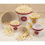 Hutzler Popcorn Bowl in Red, Size 4.5 H x 5.1 W x 5.1 D in | Wayfair 387RD-4