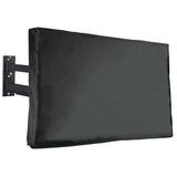 Vivo Flat Screen TV Cover Protector Metal in Black, Size 23.0 H x 32.0 W in | Wayfair COVER-TV030B