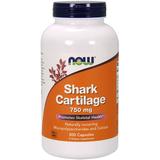 Shark Cartilage 750mg Freeze Dried, Value Size, 300 Capsules, NOW Foods