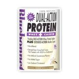 100% Natural Dual Action Protein Powder, Natural French Vanilla Flavor, 1.1 oz x 8 Packets, Bluebonnet Nutrition