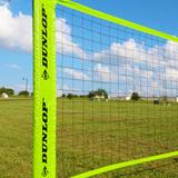 Dunlop Badminton & Volleyball w/ Carrying Case Vinyl/Plastic/Metal in Black/Green, Size 3.0 H x 8.38 W x 30.37 D in | Wayfair NET320_197D