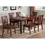 Red Barrel Studio® Penmoor 6 - Person Dining Set Wood/Upholstered Chairs in Brown, Size 30.0 H in | Wayfair RBRS1909 39326439