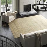 Blue Area Rug - Union Rustic Collins Oriental Hand Knotted Wool/Natural Area Rug Wool in Blue, Size 108.0 W x 0.25 D in | Wayfair UNRS1604 38866107