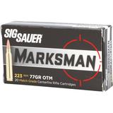Sig Sauer Elite Performance Match Grade Ammunition 223 Remington 77 Grain Open Tip Match