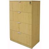 Maple 4-Drawer Lateral File