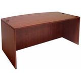 Cherry Bow Front Conference Desk Shell