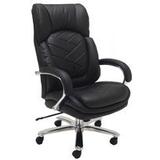 500 Lbs. Capacity Black Leather Executive Big & Tall Chair