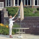 Arlmont & Co. Umbrella Cover w/ Sewn in Brown, Size 60.0 H x 20.5 W in | Wayfair FRPK1384 40717327