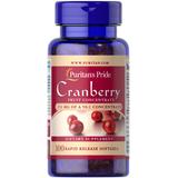 Puritan's Pride Triple Strength Cranberry Fruit Concentrate 12,600 mg-100 Softgels