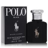Polo Black For Men By Ralph Lauren Eau De Toilette Spray 1.4 Oz
