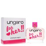 Ungaro For Her For Women By Ungaro Eau De Toilette Spray 3.4 Oz