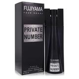 Fujiyama Private Number For Men By Succes De Paris Eau De Toilette Spray 3.3 Oz