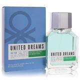 United Dreams Go Far For Men By Benetton Eau De Toilette Spray 3.4 Oz