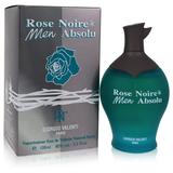 Rose Noire Absolu For Men By Giorgio Valenti Eau De Toilette Spray 3.4 Oz