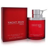 Yacht Man Red For Men By Myrurgia Eau De Toilette Spray 3.4 Oz
