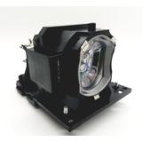Original Philips Lamp & Housing for the Hitachi CP-RX82 Projector - 240 Day Warranty