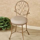 Bedelia Vanity Chair Gold/Bronze , Gold/Bronze