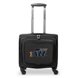 "MOJO Black Utah Jazz 14'' Laptop Overnighter Wheeled Bag"