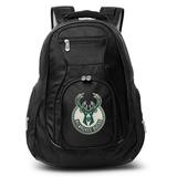 "Black Milwaukee Bucks 19"" Laptop Travel Backpack"