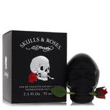Skulls & Roses For Men By Christian Audigier Eau De Toilette Spray 2.5 Oz