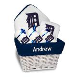 Newborn & Infant White Detroit Tigers Personalized Medium Gift Basket