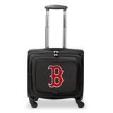 MOJO Black Boston Red Sox 14'' Laptop Overnighter Wheeled Bag