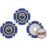 Edmonton Oilers 3-Pack Poker Chip Golf Ball Markers