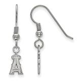 Women's Los Angeles Angels Sterling Silver Extra-Small Dangle Earrings