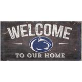 Penn State Nittany Lions 6" x 12" Welcome To Our Home Sign