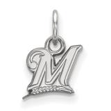 Women's Milwaukee Brewers Sterling Silver Extra-Small Pendant