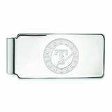 Texas Rangers Sterling Silver Money Clip