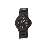 Earth Wood Raywood Bracelet Watch w/Date Dark Brown One Size ETHEW1702