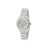Empress Godiva Automatic Mother-Of-Pearl Skeleton Dial Bracelet Watch Silver/White Standard EMPEM1101