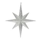 Vickerman 418277 - 15.75" Champagne Glitter Bethlehem Star Christmas Tree Ornament (M167538)